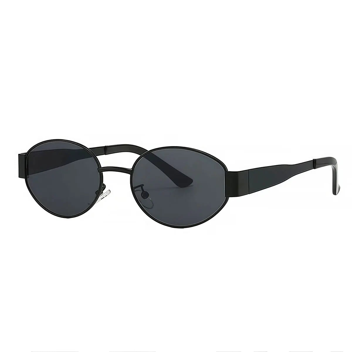 Luxury brand metal sunglasses for men and women unisex designer fashion sun glasses Oval unisex Stylish Eyewear shades UV400