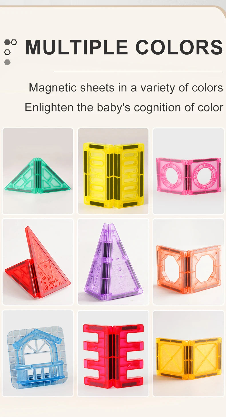 Magnetic Toys for Kids Ages 3-5 4-8 Magnet Toys for 3 4 5 6 7 8+ Year Old Boys Girls Toddlers Magnetic Building Blocks Preschool