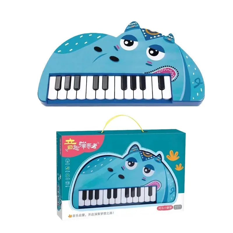 Kids Piano Keyboard Toy Children's Electronic Musical Instrument Multi-Functional Animal Piano Keyboard Early Education Toys