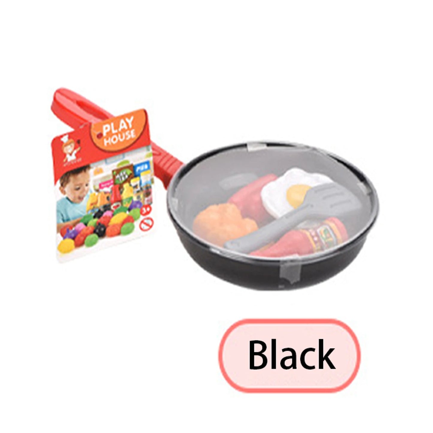 8PCS Kitchen Food Toys for Kids Simulation Kitchenware Pretend Play Steak Vegetable Pot Bread Hot Dog Food Children Girl Toy