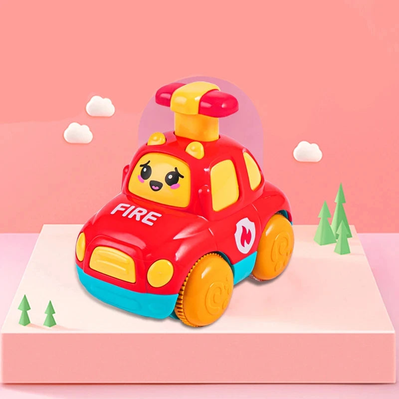 Baby Toy Cars for Kids Boy 1 2 3 Years Birthday Gift Press and Go Car Educational Toys Animal Pull Back Cars Toys for Children