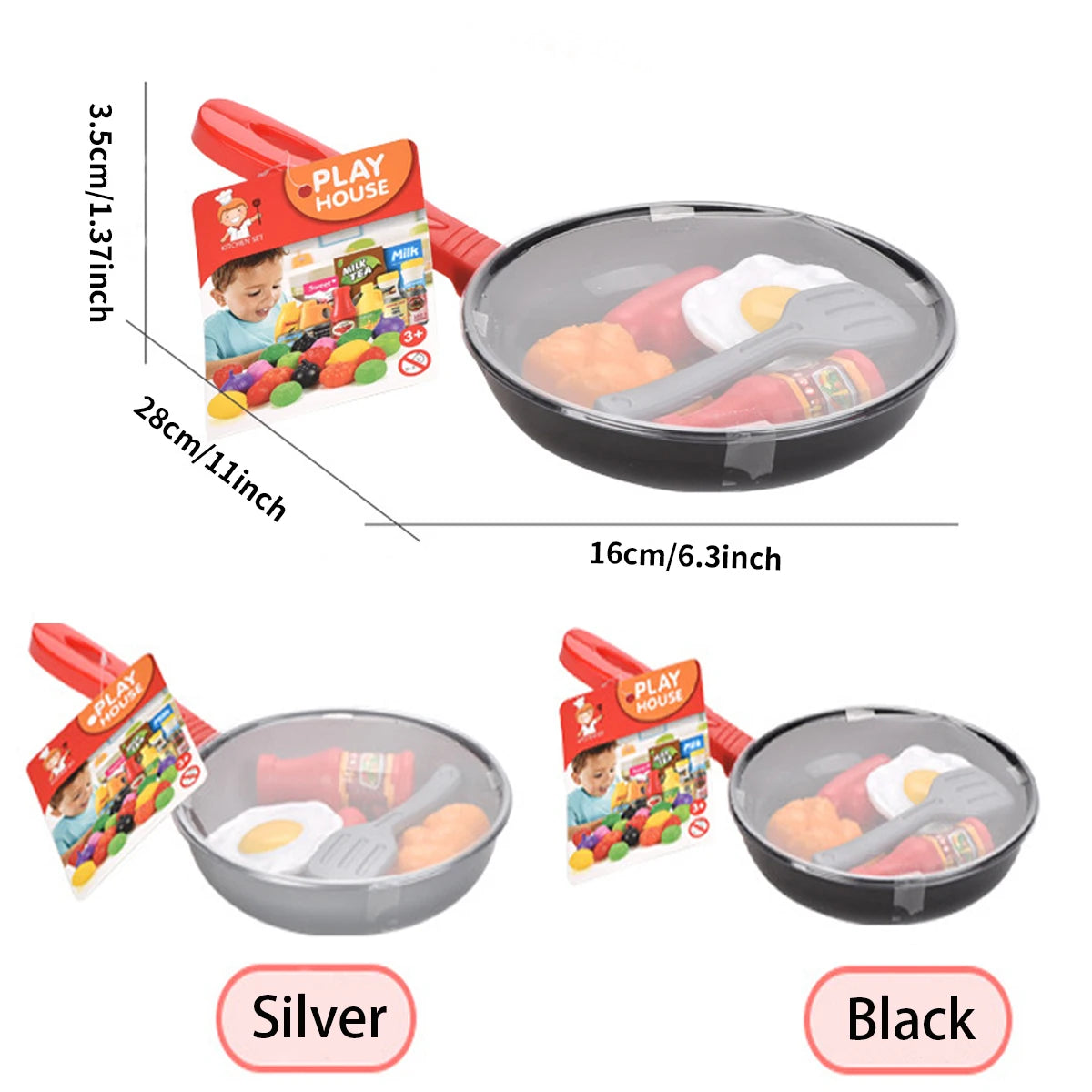 8PCS Kitchen Food Toys for Kids Simulation Kitchenware Pretend Play Steak Vegetable Pot Bread Hot Dog Food Children Girl Toy