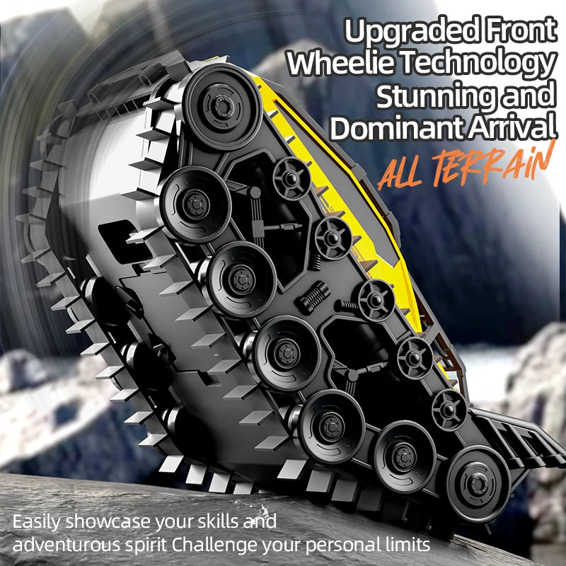JJRC Q183 4WD RC Car 2.4G Amphibious 4 Wheel Remote Control Truck Climbing Off Road Waterproof Armored Vehicles Children's Toys
