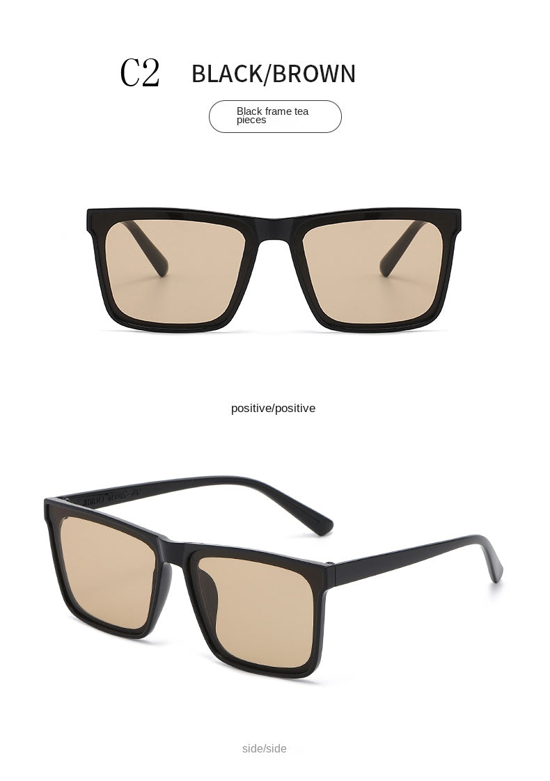 Fashion Sunglasses Men Square Sun Glasses Women Luxury Brand Designer Vintage Eyeglasses Man Driving Eyewear UV400 Gafas De Sol