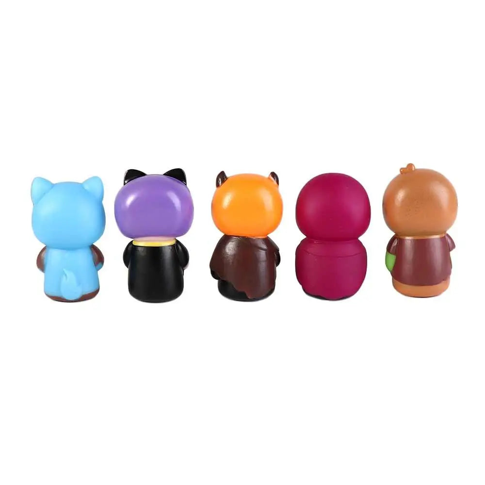 Puppet Toy Finger Dolls Animal Toys Cartoon Animal Dinosaur Hand Puppet Fingers Puppets Animal Head Gloves Tiny Hands Toys