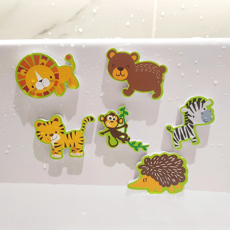 Baby Bath Toys Fun Foam Animals Cognitive Floating Toy Traffic Bathroom Bathtub Toys for Babies Gifts Kids Early Educational Toy
