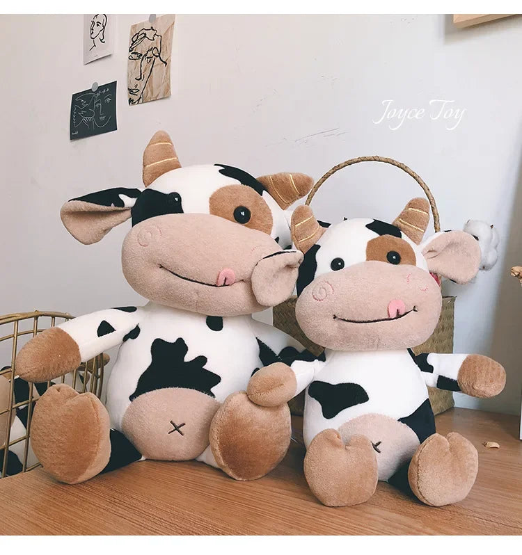 Cute Cow Plush Toy Rag Doll for Girlfriend Children's Toys Gifts Plush Toys Pillow Plushie Stuffed Animal Patung Dolls