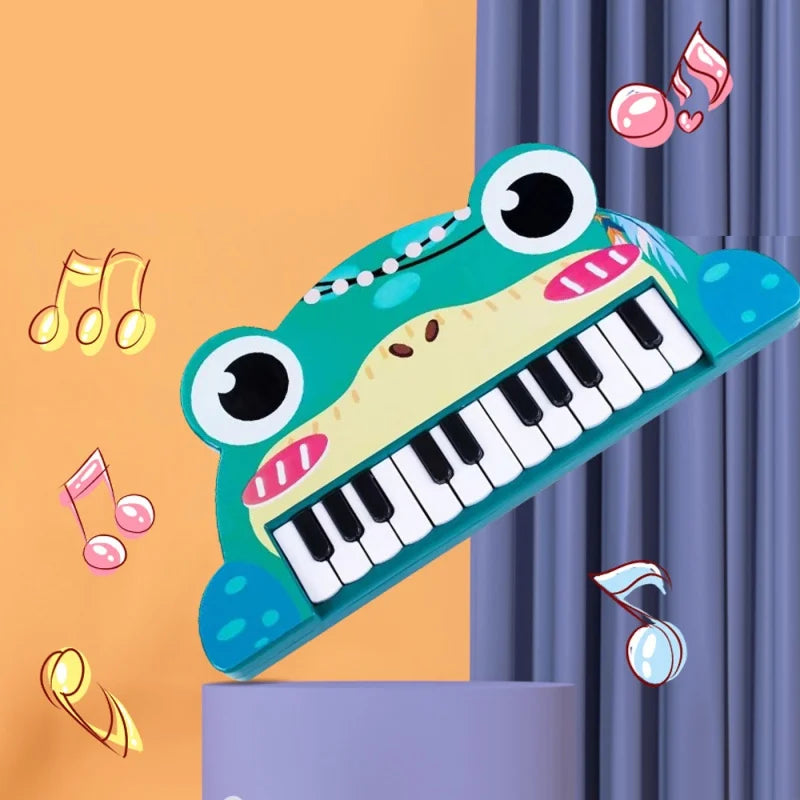 Kids Piano Keyboard Toy Children's Electronic Musical Instrument Multi-Functional Animal Piano Keyboard Early Education Toys