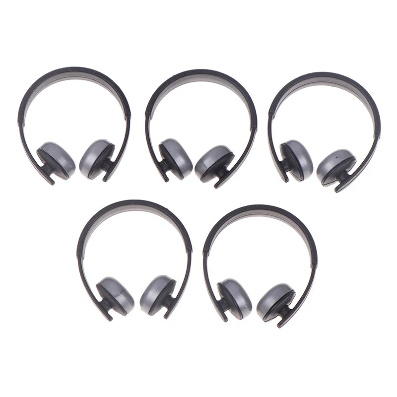 5pcs/set 1:12 Dollhouse Miniatures Accessories Headphones For Doll Toy Doll Earphone Dollhouse Furniture Decoration Accessories