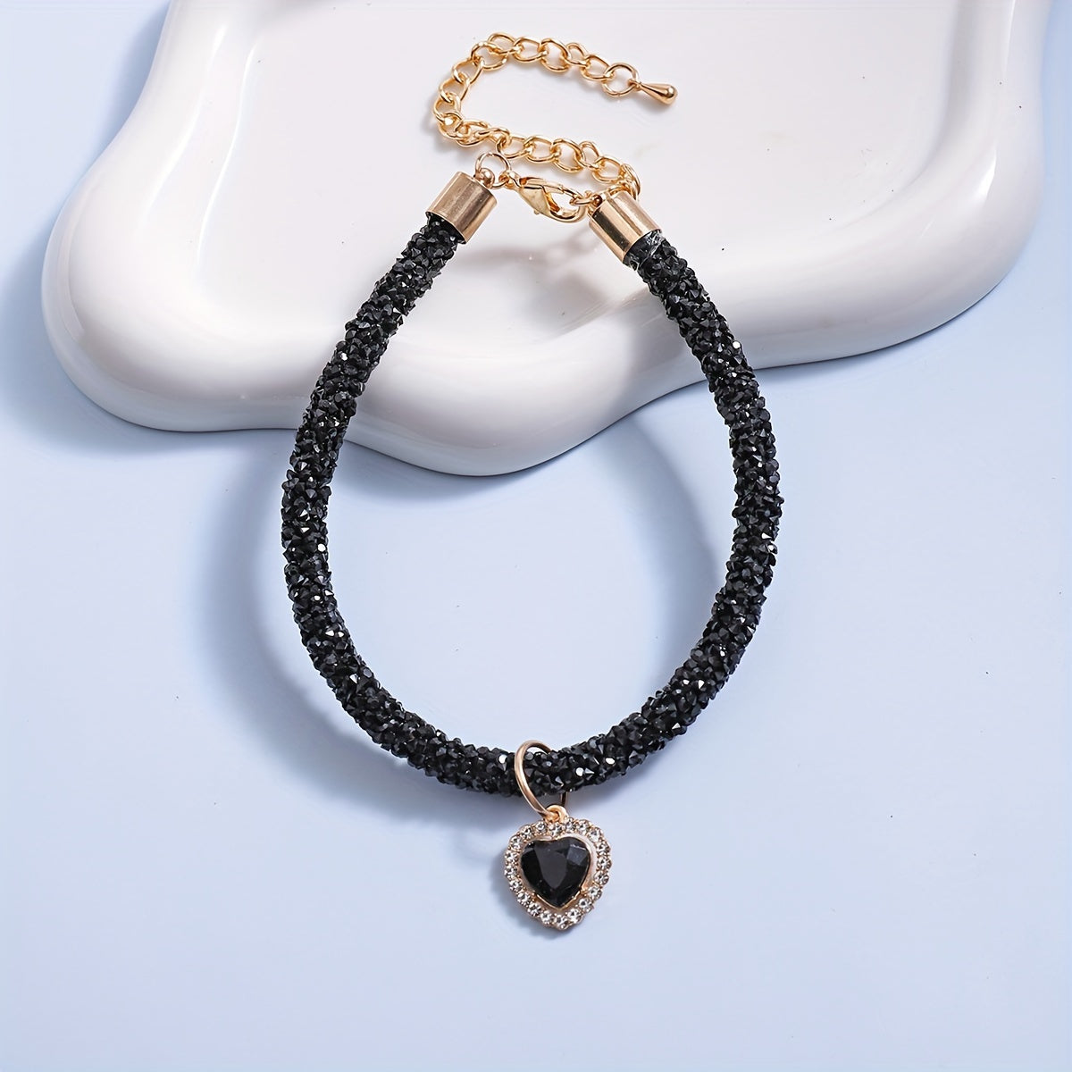 Elegant Faux Pearl & Ribbon Bow Cat Collar - Charming Pet Necklace Accessory, Pet Collar Necklace, 1pc
