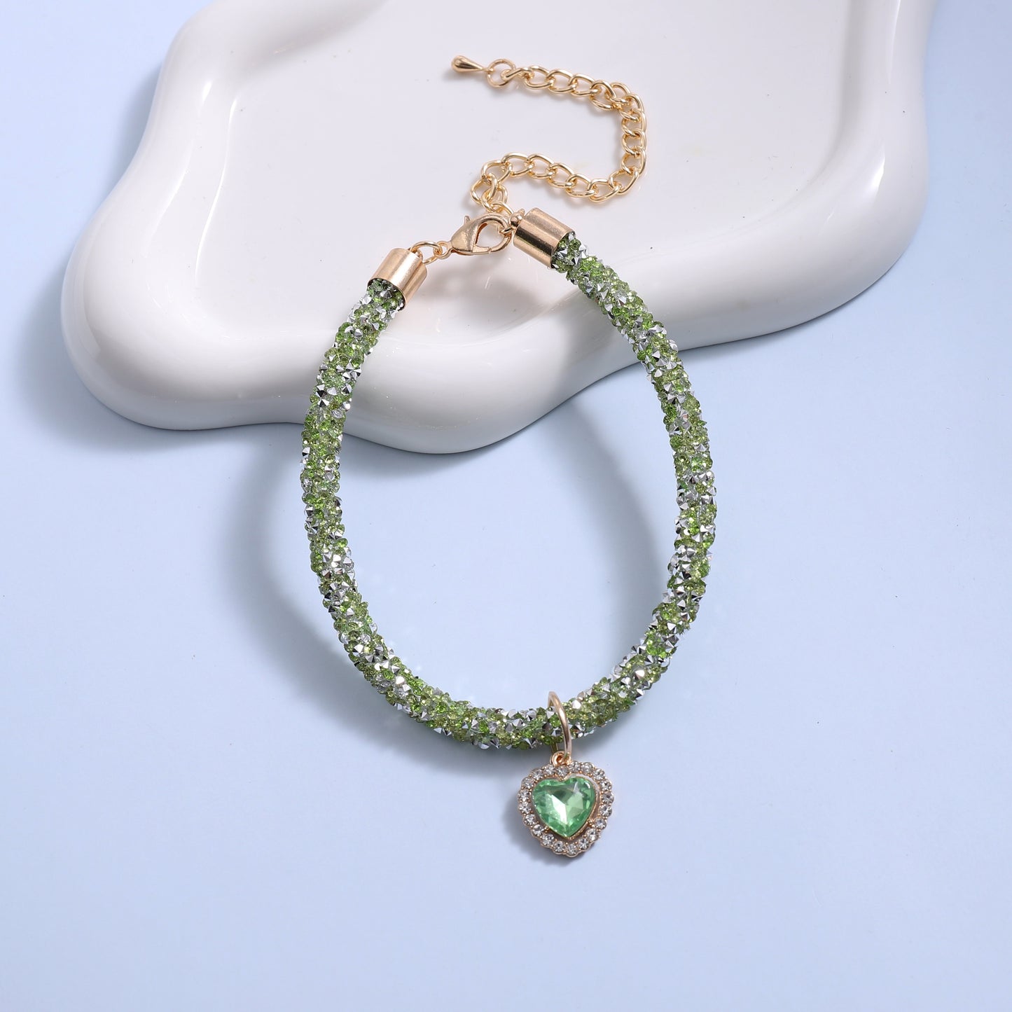 Elegant Faux Pearl & Ribbon Bow Cat Collar - Charming Pet Necklace Accessory, Pet Collar Necklace, 1pc