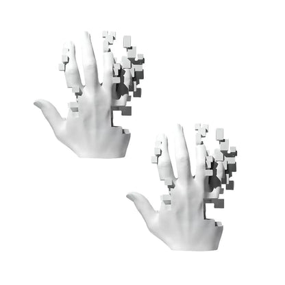 Resin Hand Statue Home Decor Abstract Sculptures Home Decorations Living Room Decor
