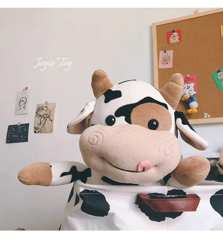 Cute Cow Plush Toy Rag Doll for Girlfriend Children's Toys Gifts Plush Toys Pillow Plushie Stuffed Animal Patung Dolls