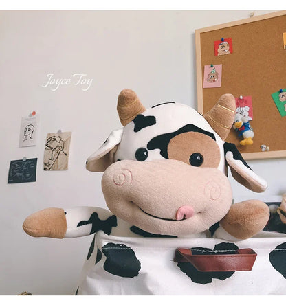 Cute Cow Plush Toy Rag Doll for Girlfriend Children's Toys Gifts Plush Toys Pillow Plushie Stuffed Animal Patung Dolls