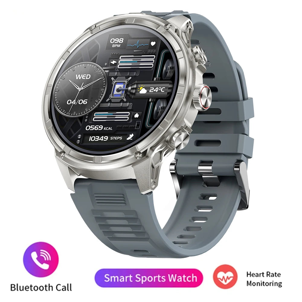 2024 Men's Smart Watch 1.85-inch Full Screen Touch Screen 360 * 360 Resolution IP67 Waterproof 710Mah Battery Capacity Watch