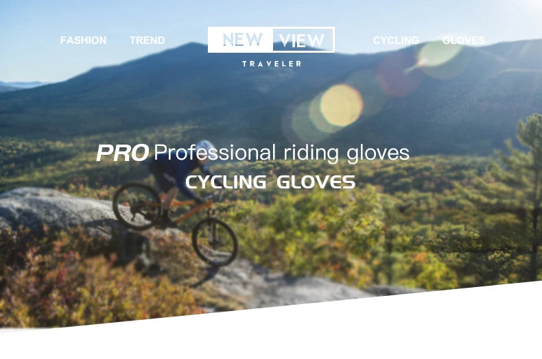Cycling Anti-slip Full Finger Gloves MTB Bike Bicycle Gloves Pad Men Women Breathable Anti-shock Sports Gloves
