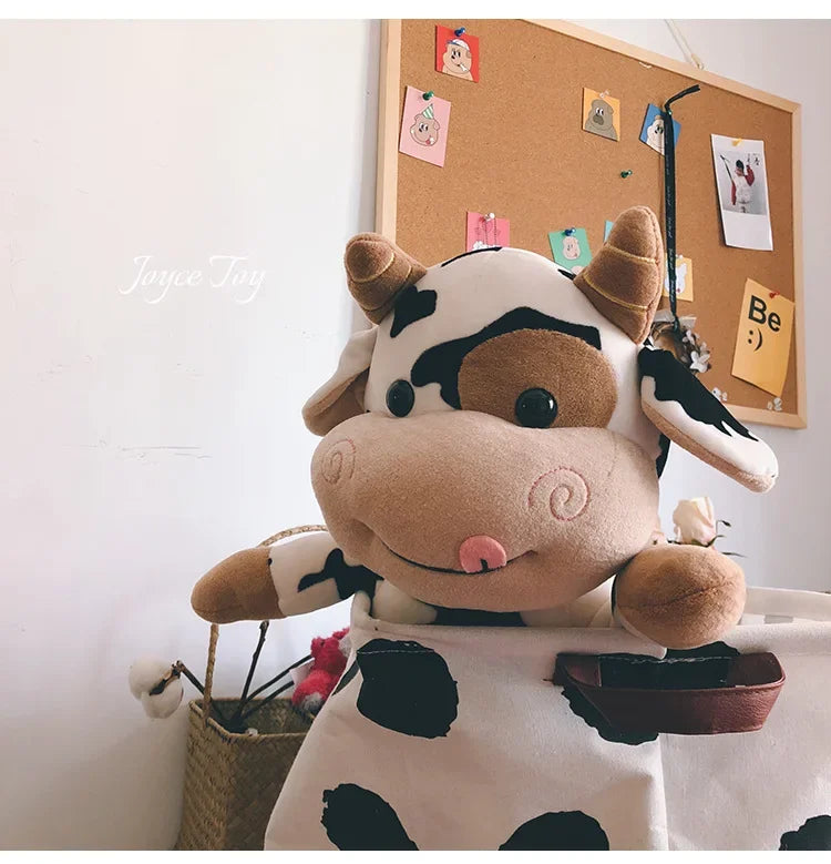 Cute Cow Plush Toy Rag Doll for Girlfriend Children's Toys Gifts Plush Toys Pillow Plushie Stuffed Animal Patung Dolls
