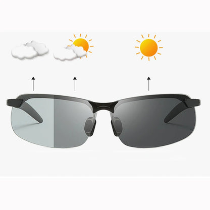 Photochromic Sunglasses Man Polarized Glasses Male Change Color Polaroid Sun Glasses for Men Sports Driving UV400 Gafas de sol