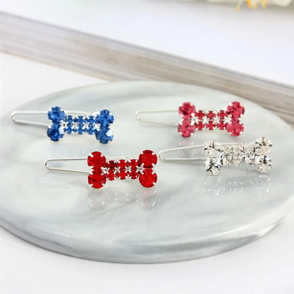 Pet Lovely Hairpins Dog Accessories Pet Dog Bows Hair Clips for Puppy Dogs Cat Yorkie Teddy Hair Grooming Pet Hair Accessories