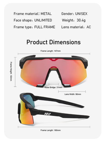 S2 S3 Cycling Sunglasses Women Men Mountain Road Bike Glasses Speed Road Bicycle Eyewear Fishing Riding outdoor Bike Accesspries