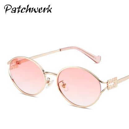 New Summer Sunglasses – Oval-shaped, high-end ins-style women's fashion sunglasses, cross-border influencer favorite.