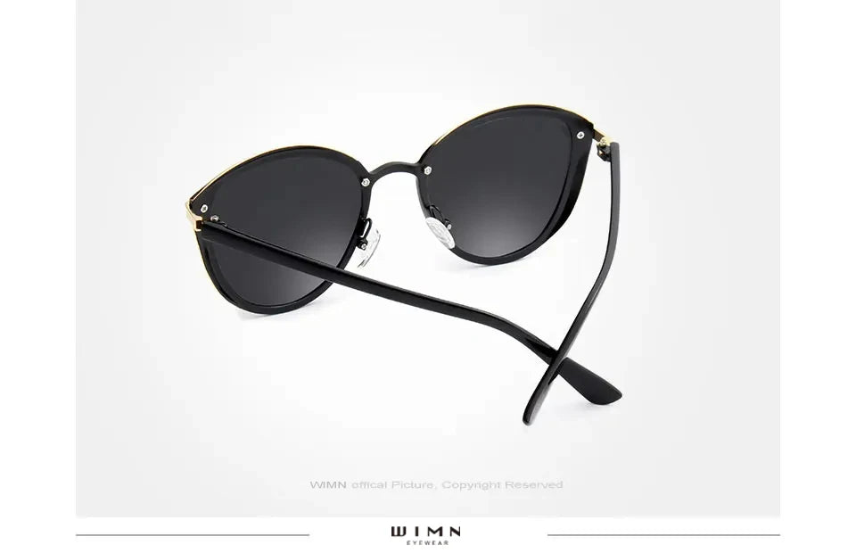 WIMN Polarized Sunglasses For Women Cat Eye Sun Glass Ladies Woman Eyewear Accessory UVAB Protection