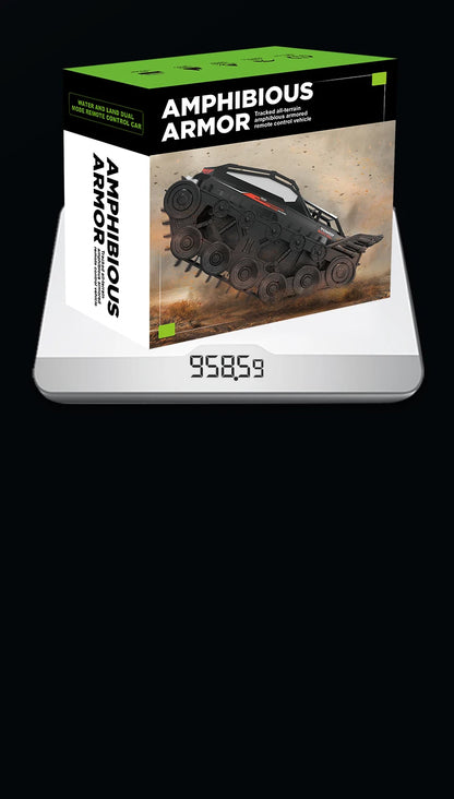 JJRC Q183 4WD RC Car 2.4G Amphibious 4 Wheel Remote Control Truck Climbing Off Road Waterproof Armored Vehicles Children's Toys