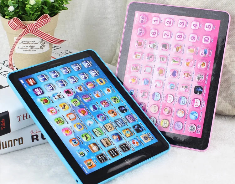 Kids Tablet Story Chinese English Learning Machine Toys Touch Song Music Game Education Baby Children Toys Girls Birthday Gift