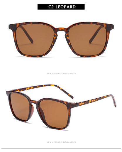 Vintage Simple Sunglasses Women Square Trend Eyeglasses Men Retro High Quality Glasses Shades Gafas De Sol Mujer UV400
