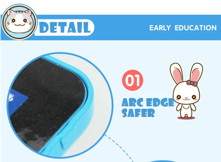 Kids Tablet Story Chinese English Learning Machine Toys Touch Song Music Game Education Baby Children Toys Girls Birthday Gift