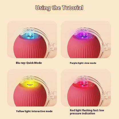 Interactive Toy Ball for Cats Cat Toys Interactive Automatic Electric Rolling Ball Toys Cats Pet Products Accessories Things