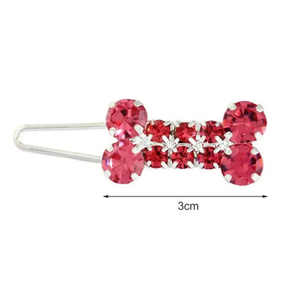 Pet Lovely Hairpins Dog Accessories Pet Dog Bows Hair Clips for Puppy Dogs Cat Yorkie Teddy Hair Grooming Pet Hair Accessories