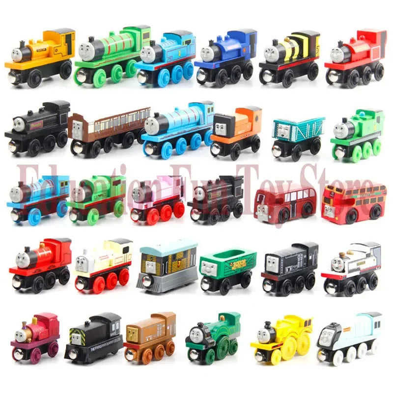 Thomas and Friends boutique Wooden Magnetic Train car stanley Dieselo Edward bulgy spencer Annie Clarabel Children's Toys Gift