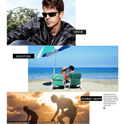 Photochromic Sunglasses Man Polarized Glasses Male Change Color Polaroid Sun Glasses for Men Sports Driving UV400 Gafas de sol