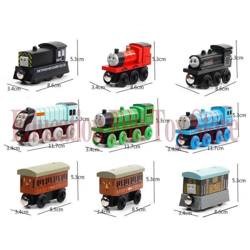 Thomas and Friends boutique Wooden Magnetic Train car stanley Dieselo Edward bulgy spencer Annie Clarabel Children's Toys Gift