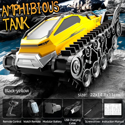 JJRC Q183 4WD RC Car 2.4G Amphibious 4 Wheel Remote Control Truck Climbing Off Road Waterproof Armored Vehicles Children's Toys