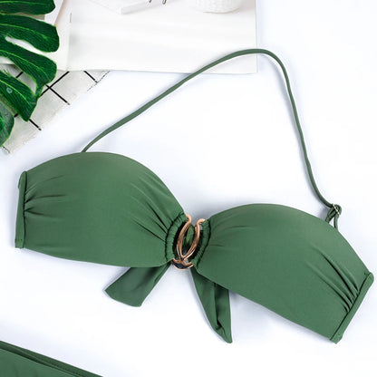 2023 Women Sexy Bikinis Sets Two Piece Swimsuit Swimwear Swim Push Up Female Separate Brazilian Bathing Suit Biquinis Feminino