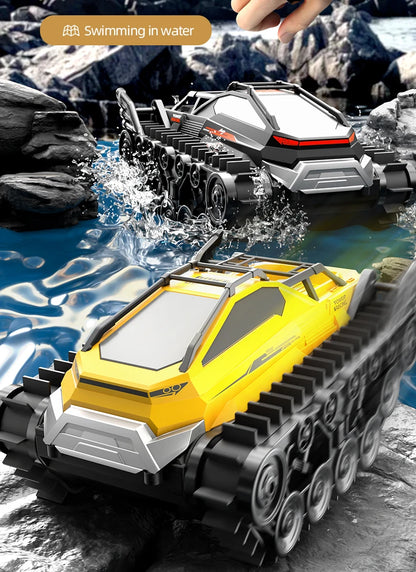 JJRC Q183 4WD RC Car 2.4G Amphibious 4 Wheel Remote Control Truck Climbing Off Road Waterproof Armored Vehicles Children's Toys