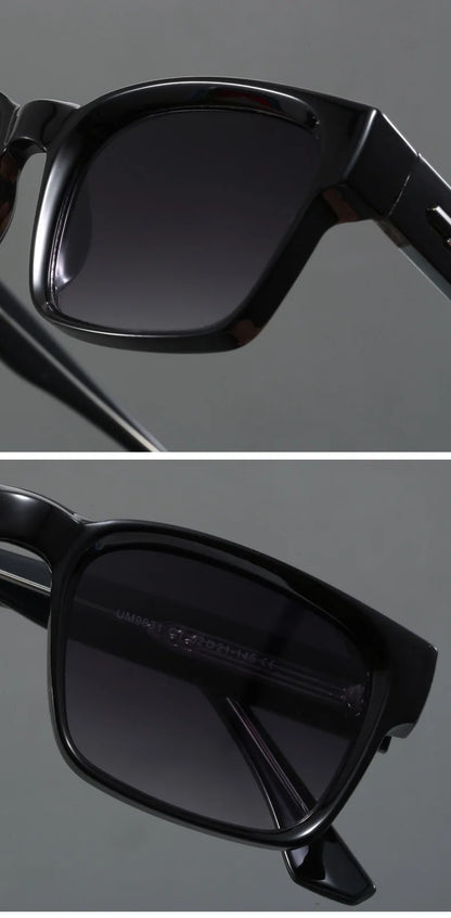 Sunglasses Man Polarized Sun Glasses Woman Luxury Brand Vintage Acetate Frame Green Driver's Goggles