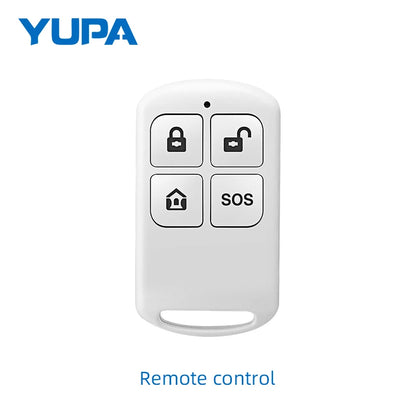 Wireless Home Alarm System Phone 4G Wifi Residential alarm Tuya Smart Home Child Safety protection Anti-theft Camera automation