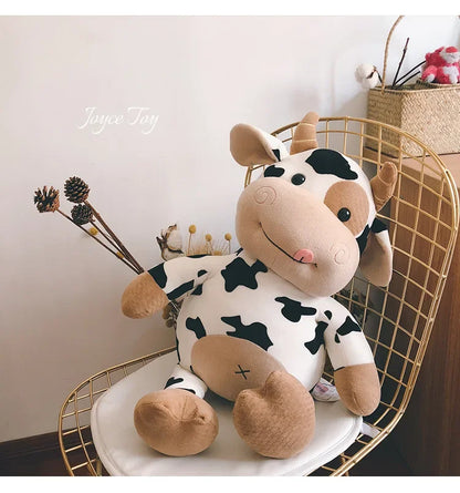 Cute Cow Plush Toy Rag Doll for Girlfriend Children's Toys Gifts Plush Toys Pillow Plushie Stuffed Animal Patung Dolls