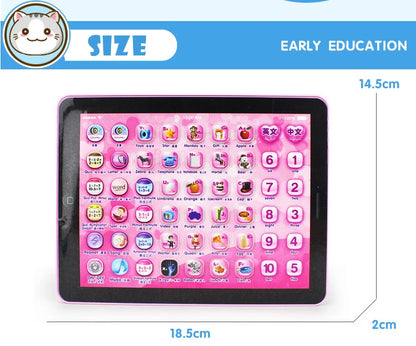 Kids Tablet Story Chinese English Learning Machine Toys Touch Song Music Game Education Baby Children Toys Girls Birthday Gift