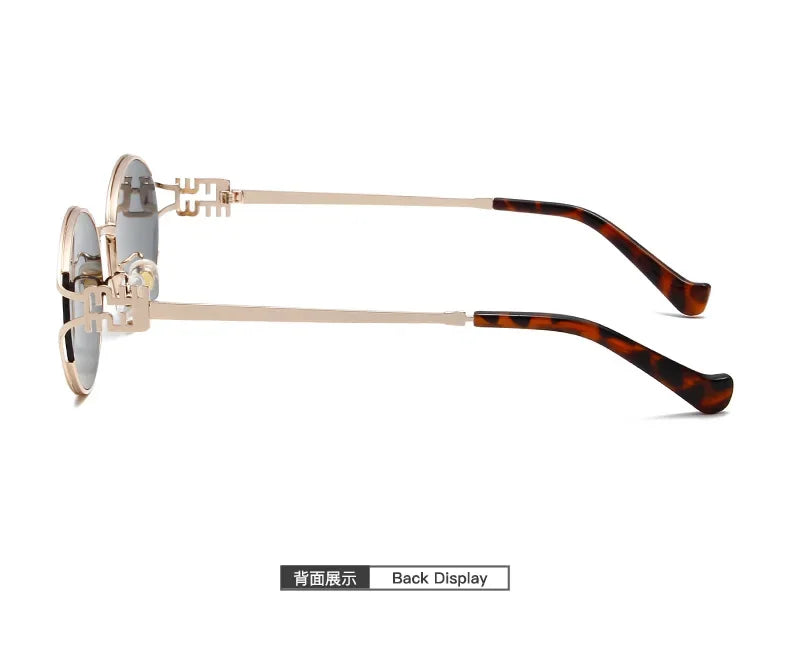 New Summer Sunglasses – Oval-shaped, high-end ins-style women's fashion sunglasses, cross-border influencer favorite.