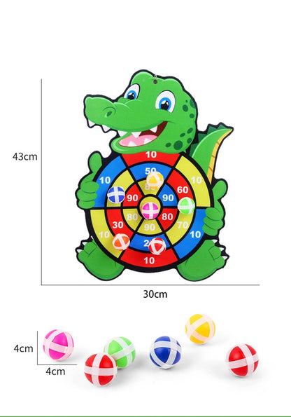 Children Toys for Boys Girls 3-12 years Animal Dart Board Sticky Ball Kids Sports Outdoor Play Games Party Toys Funny Xmas Gifts