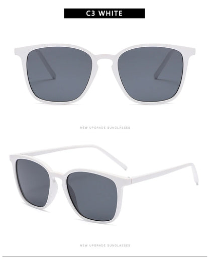 Vintage Simple Sunglasses Women Square Trend Eyeglasses Men Retro High Quality Glasses Shades Gafas De Sol Mujer UV400