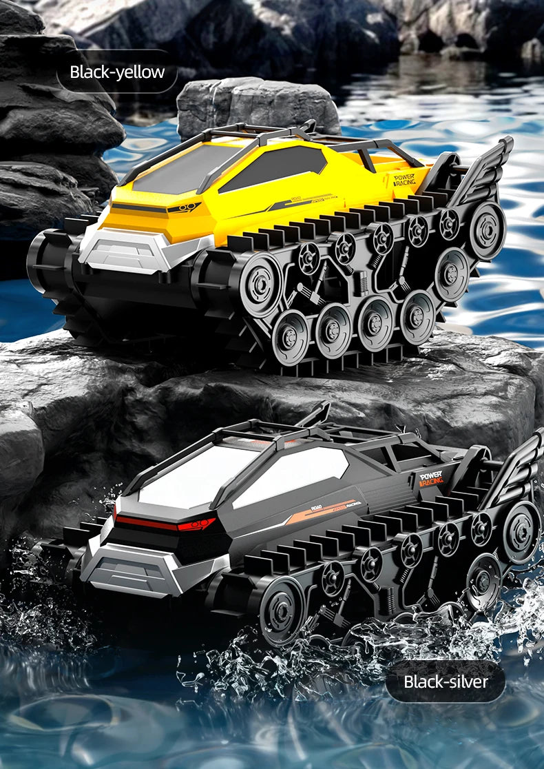 JJRC Q183 4WD RC Car 2.4G Amphibious 4 Wheel Remote Control Truck Climbing Off Road Waterproof Armored Vehicles Children's Toys
