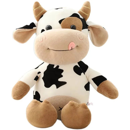 Cute Cow Plush Toy Rag Doll for Girlfriend Children's Toys Gifts Plush Toys Pillow Plushie Stuffed Animal Patung Dolls