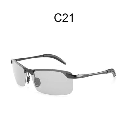 Photochromic Sunglasses Man Polarized Glasses Male Change Color Polaroid Sun Glasses for Men Sports Driving UV400 Gafas de sol