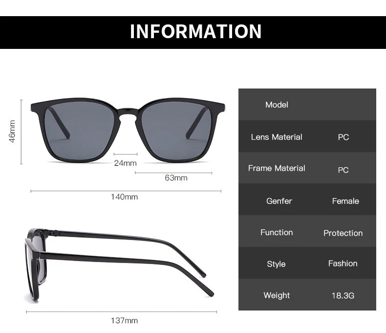 Vintage Simple Sunglasses Women Square Trend Eyeglasses Men Retro High Quality Glasses Shades Gafas De Sol Mujer UV400