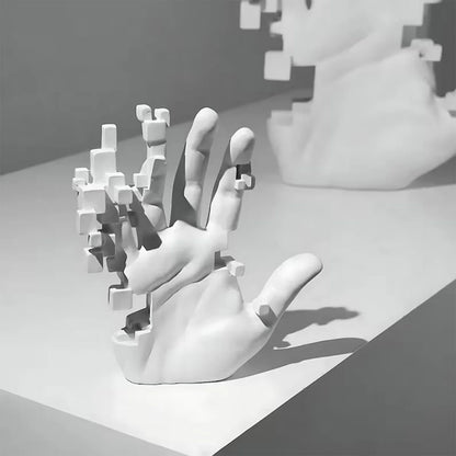 Resin Hand Statue Home Decor Abstract Sculptures Home Decorations Living Room Decor